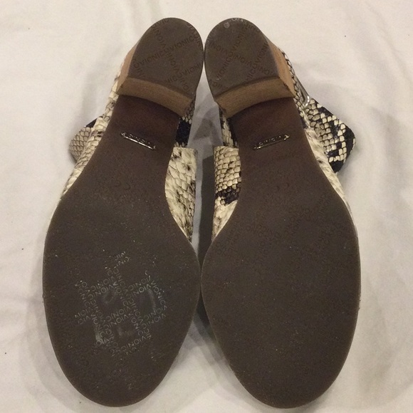 Vionic Blakey Snake Skin Open Toe Ankle Strap Block Heel Bootie Size 7 - Picture 5 of 6